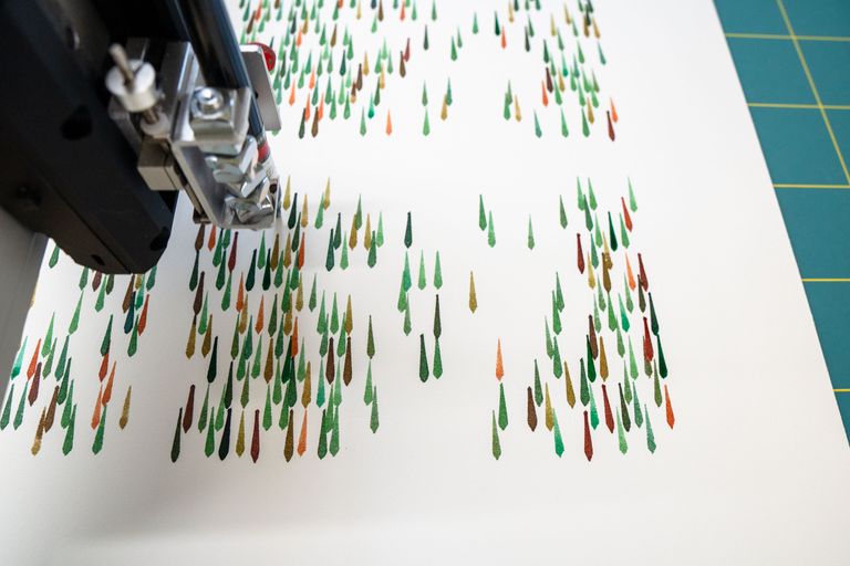 Artwork from project The Drawing Machine